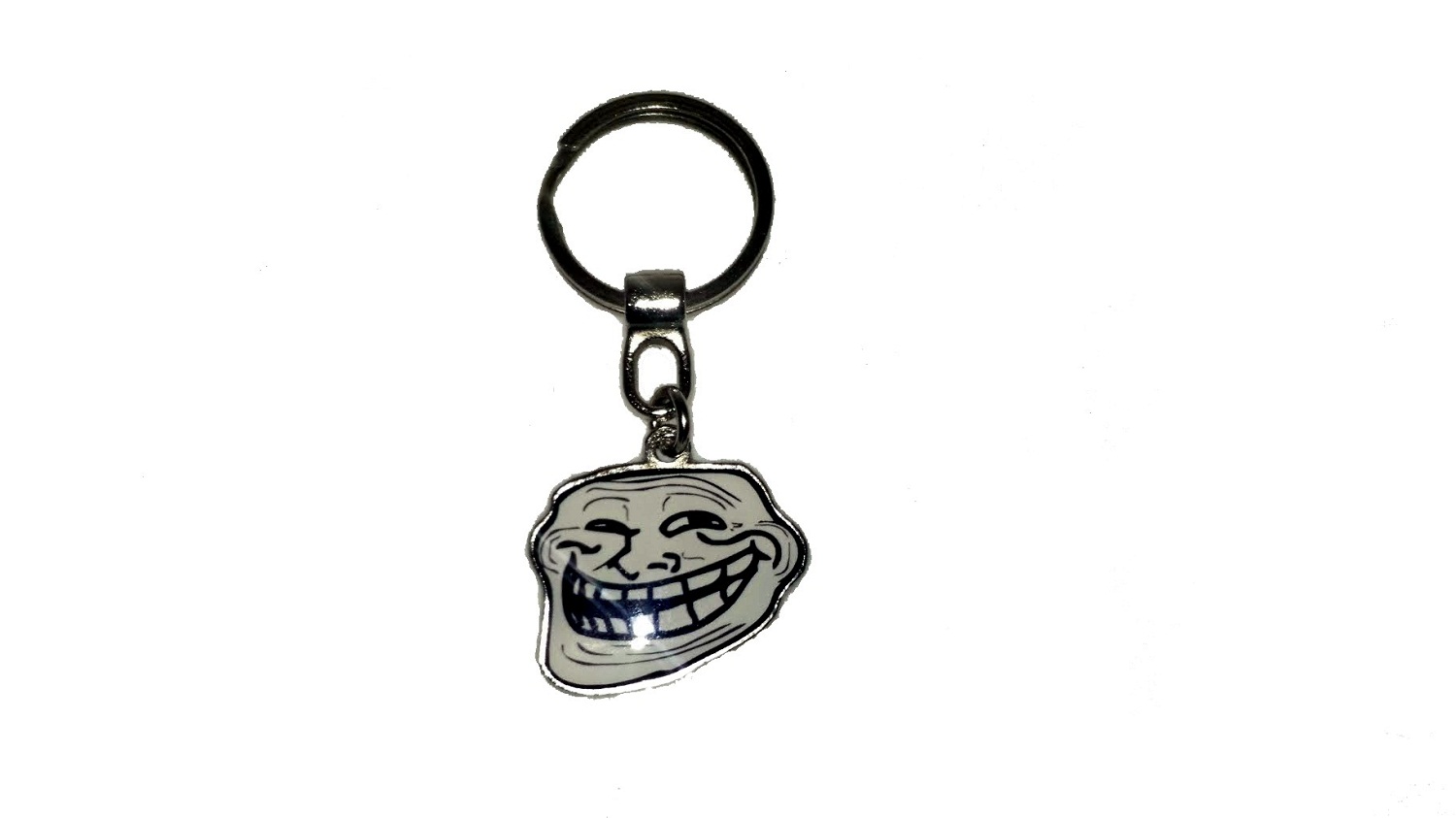 Llavero Troll Face