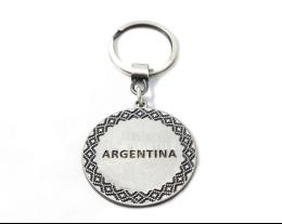 Llavero Fundido Bajo Relieve